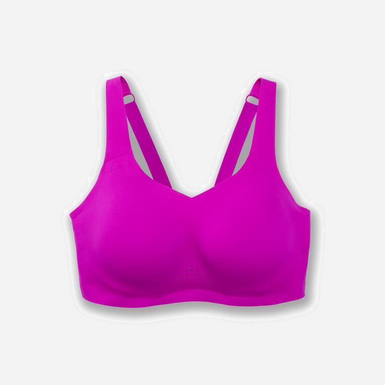 Brooks Dare Underwire Womens Running Bra - Magenta/Heliotrope - Philippines (764209PGV)